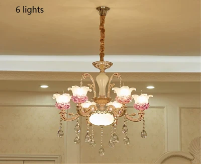 lustre de luxe en cristaux pour décoration élégante créative - Image 9