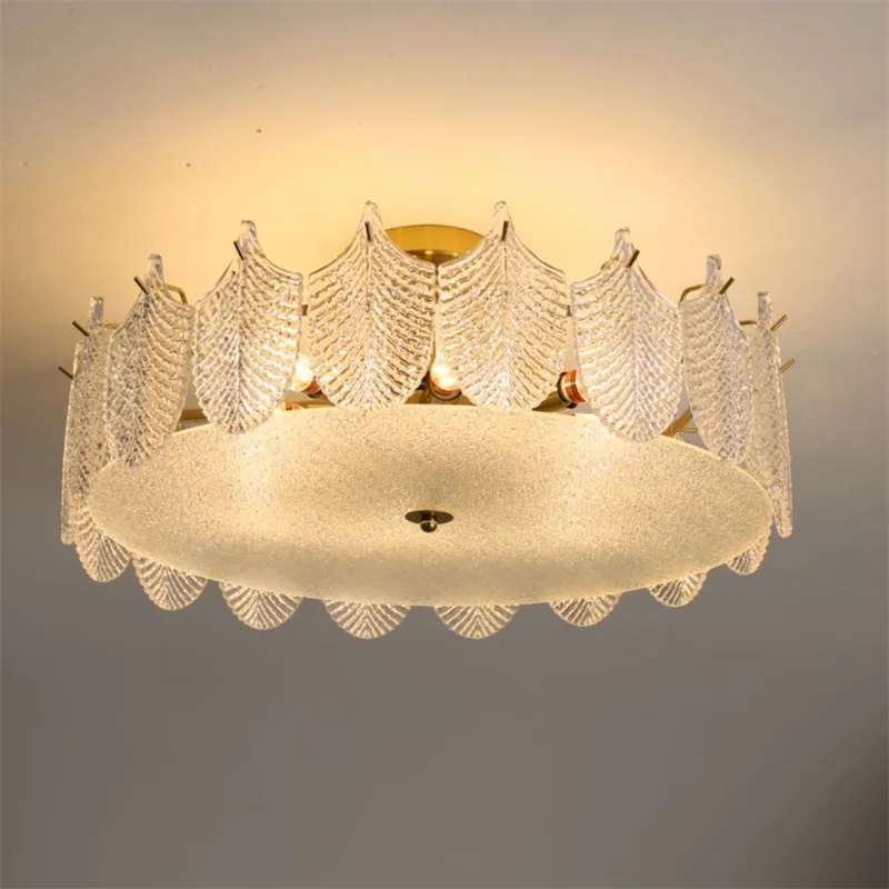 lustre de luxe en verre pour décoration intérieure élégante et moderne - Image 4