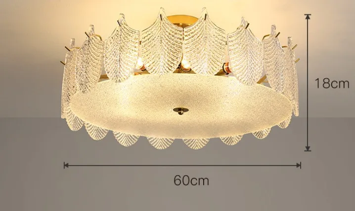 lustre de luxe en verre pour décoration intérieure élégante et moderne - Image 9