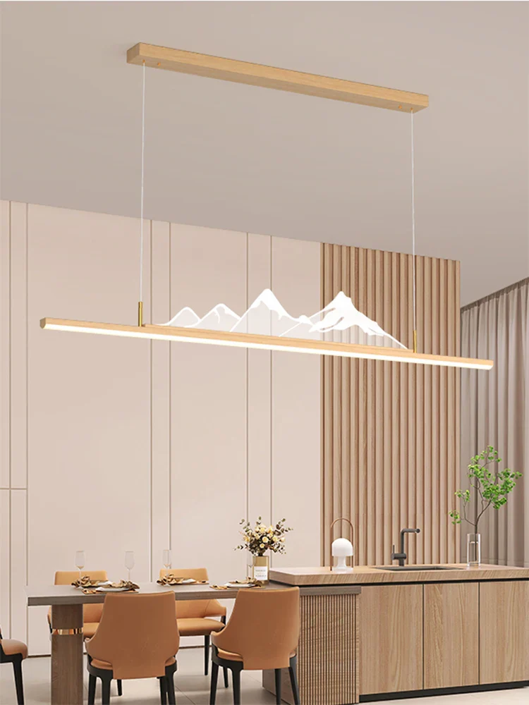 lustre de style chinois pour restaurant et bureau montagne - Image 4