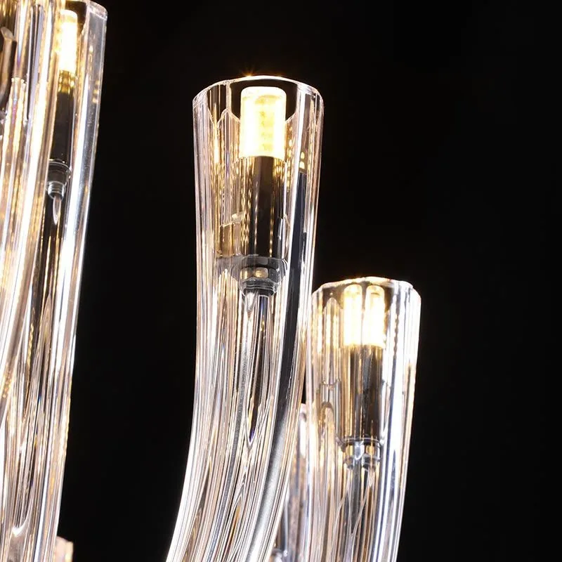lustre de style européen moderne en verre de luxe - Image 5