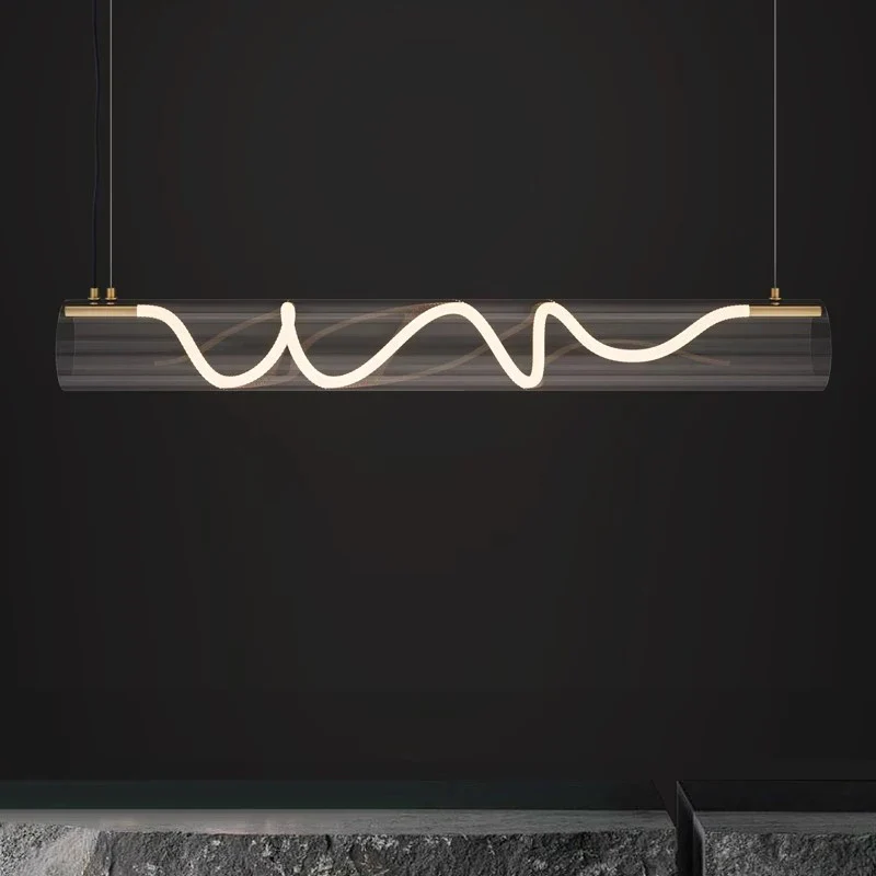 lustre design acrylique pour éclairage décoratif intérieur - Image 2