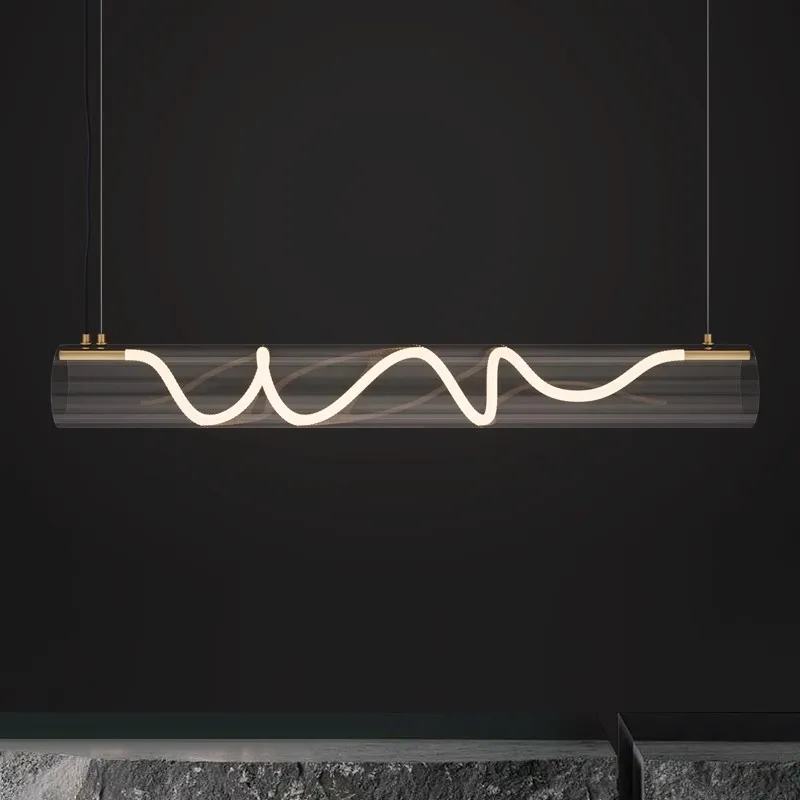 lustre design acrylique pour éclairage décoratif intérieur - Image 3