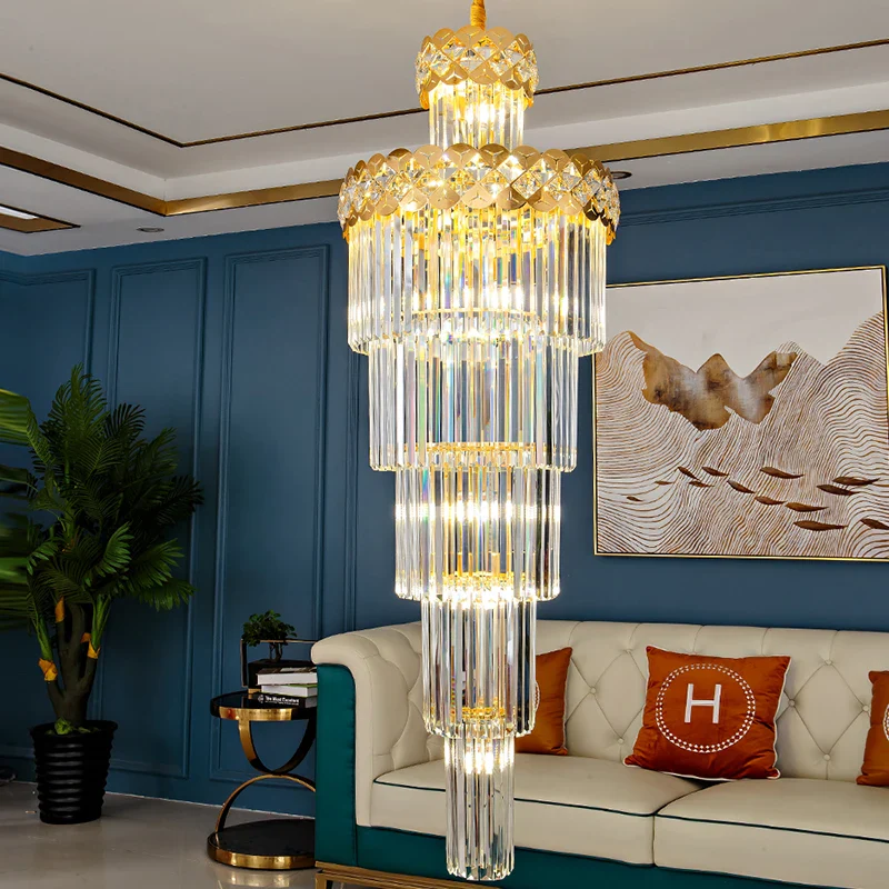 lustre design en cristal pour intérieur moderne et élégant - Image 2