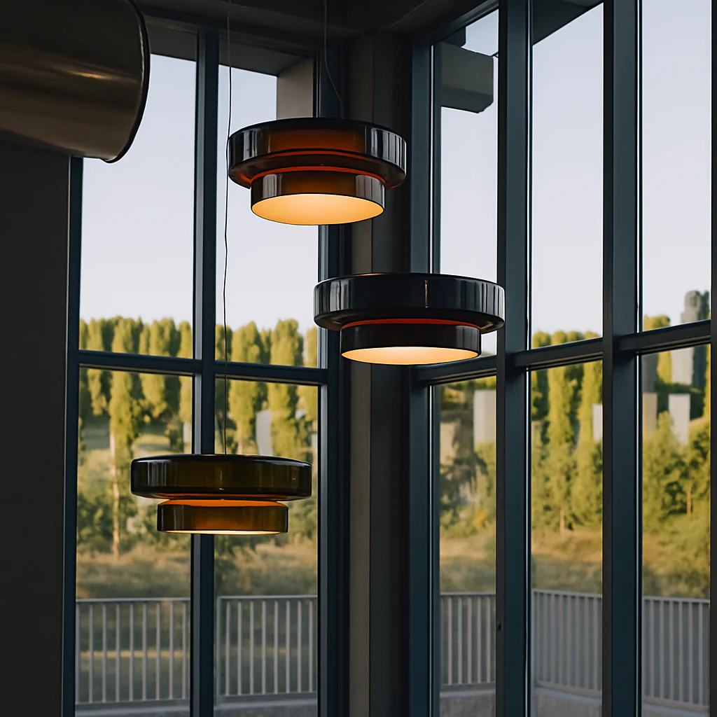 lustre design espagnol en verre pour intérieur moderne - Image 6