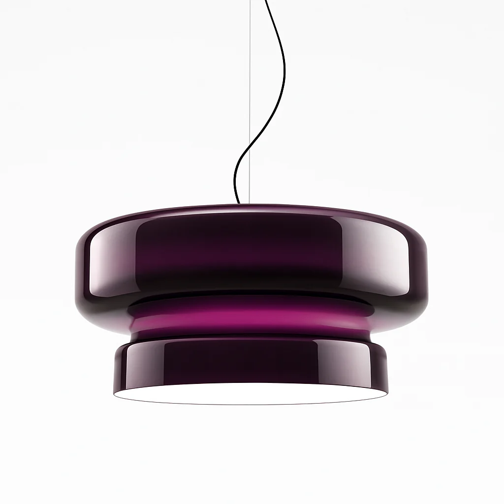 lustre design espagnol en verre pour intérieur moderne - Image 7