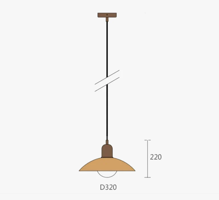 lustre design minimaliste pour café restaurant et étude - Image 3
