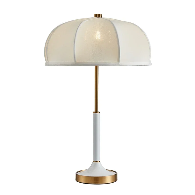 lustre design nordique lampadaire rétro en tissu avec lumière led - Image 11