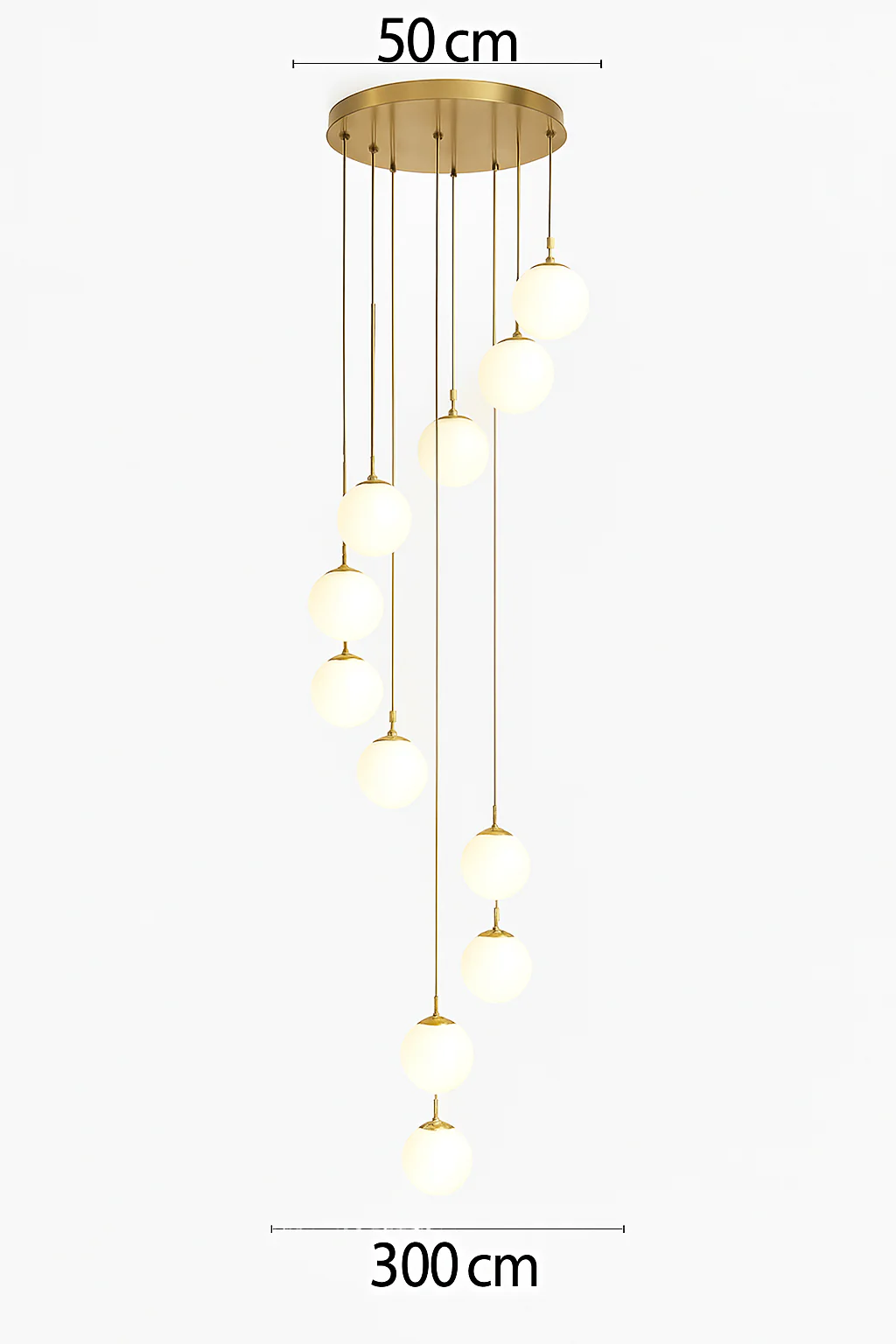 lustre duplex moderne pour éclairage de luxe intérieur - Image 13