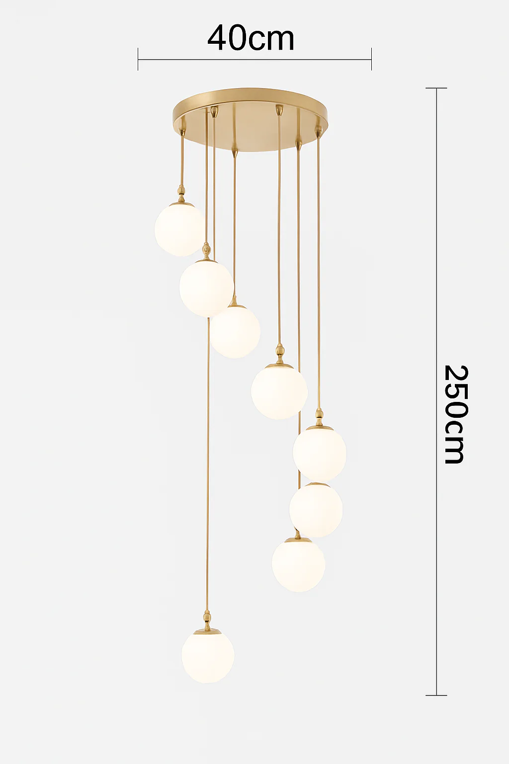 lustre duplex moderne pour éclairage de luxe intérieur - Image 15
