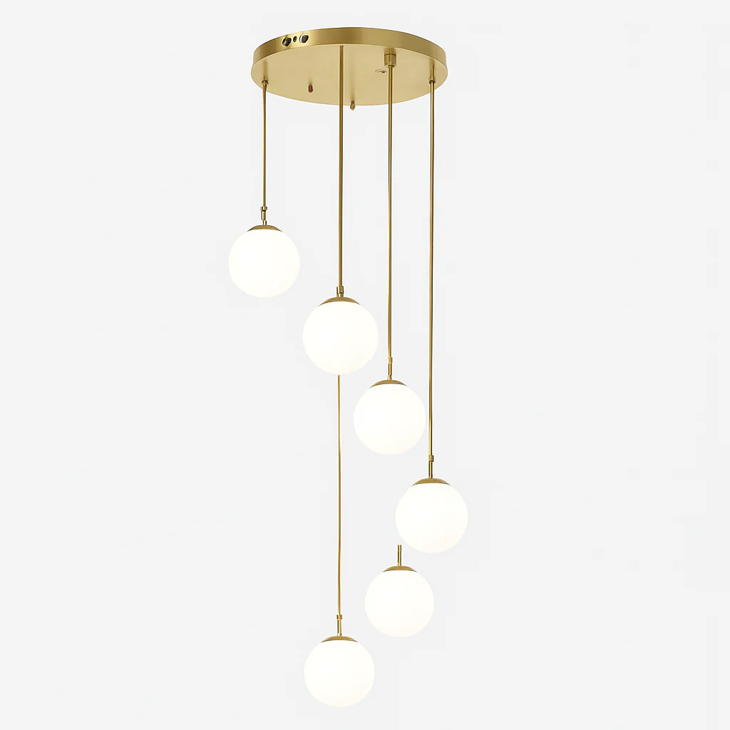 lustre duplex moderne pour éclairage de luxe intérieur - Image 8