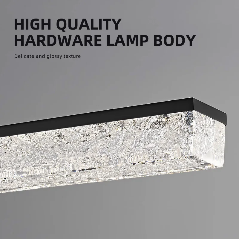 lustre en acrylique design italien pour espaces modernes et élégants - Image 4