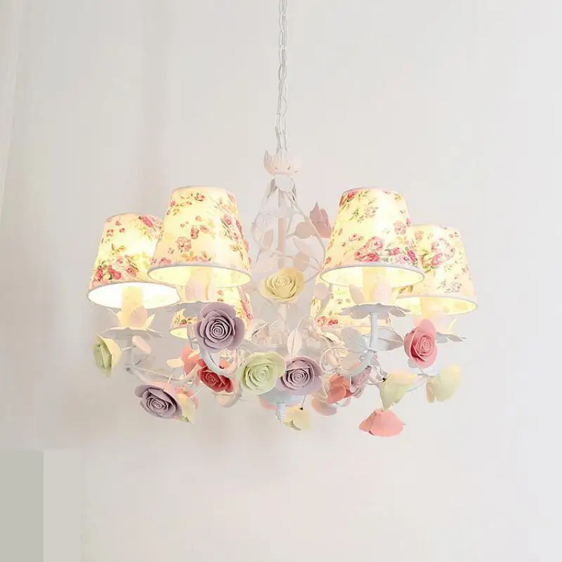 lustre en céramique led style nordique rétro pour un éclairage élégant - Image 2