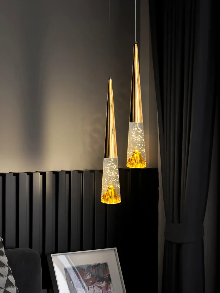lustre en cristal bulles pour éclairage de luxe nordique - Image 5