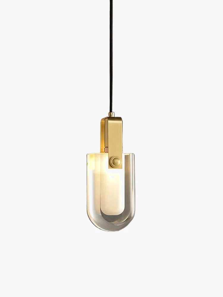 lustre en cristal cuivre design nordique pour intérieur élégant - Image 6