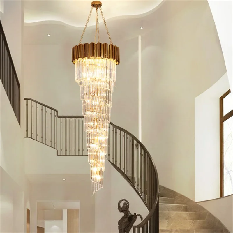 lustre en cristal de luxe pour décoration intérieure élégante - Image 2