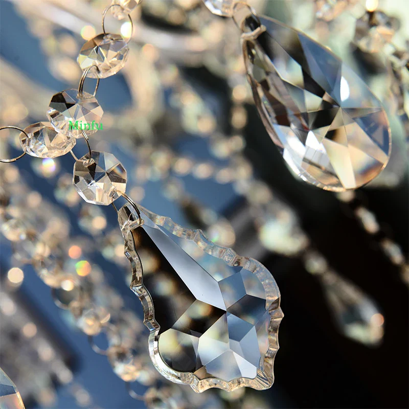 lustre en cristal de luxe pour hôtels et projets d'éclairage - Image 2