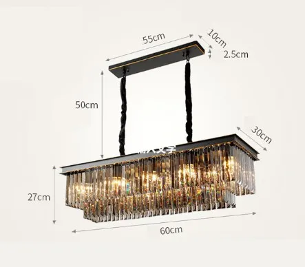 lustre en cristal design créatif pour décoration intérieure - Image 14