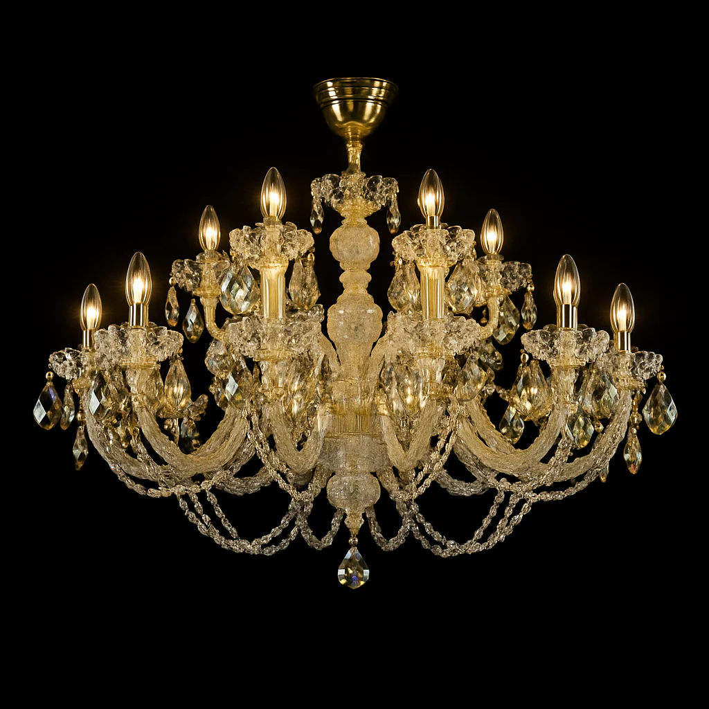 lustre en cristal design pour un intérieur luxueux et raffiné - Image 2