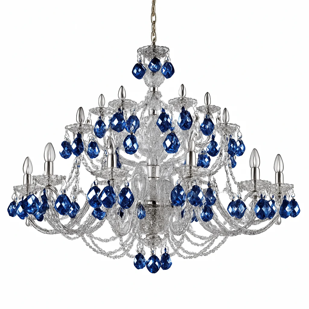 lustre en cristal design pour un intérieur luxueux et raffiné - Image 3