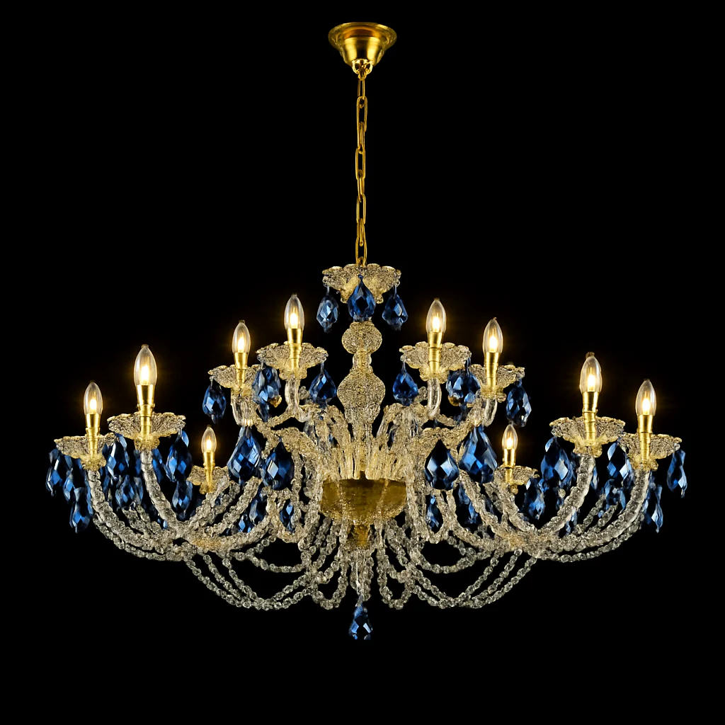 lustre en cristal design pour un intérieur luxueux et raffiné - Image 4