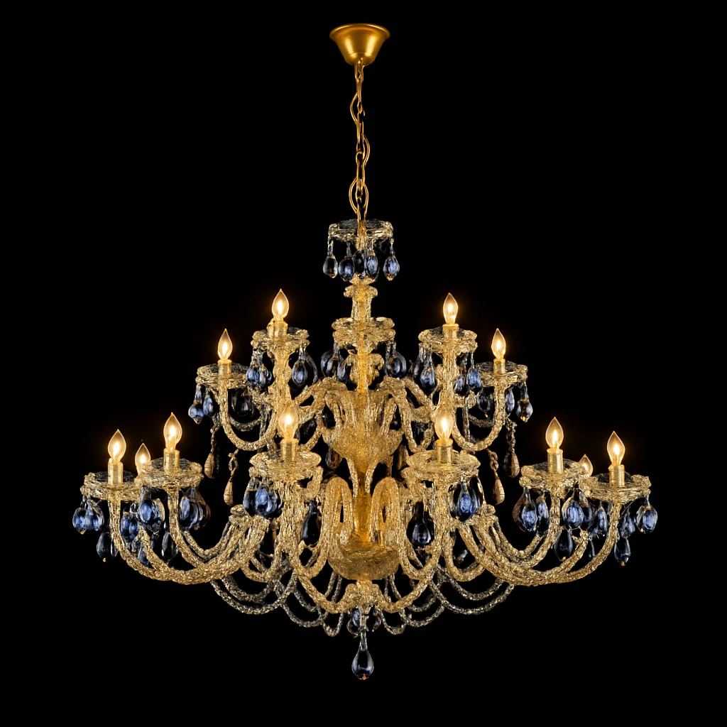 lustre en cristal design pour un intérieur luxueux et raffiné - Image 5