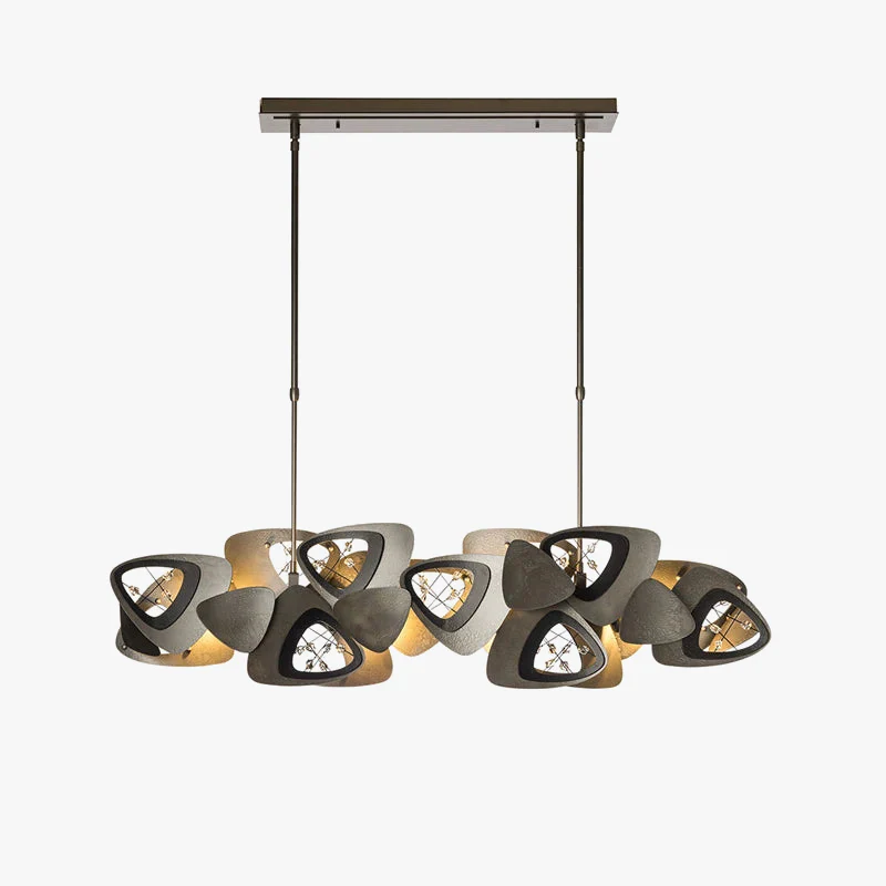 lustre en cristal design tendance éclairage à led moderne - Image 3