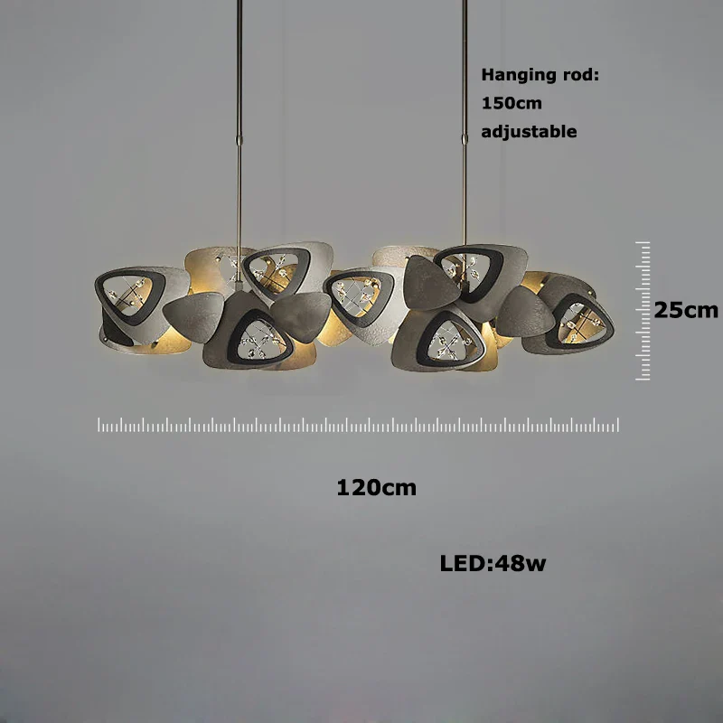 lustre en cristal design tendance éclairage moderne à led - Image 8