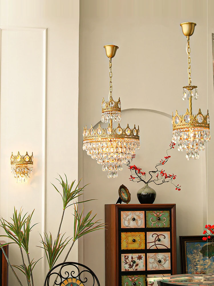 lustre en cristal k9 dimmable pour éclairage moderne - Image 3