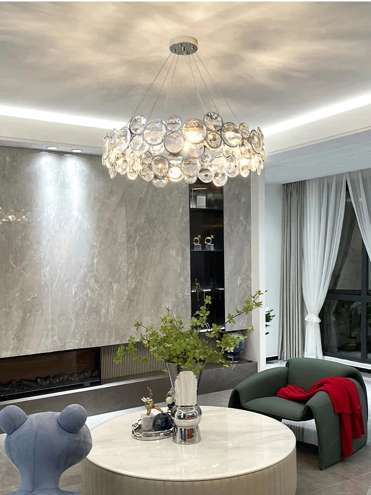 lustre en cristal k9 moderne pour décoration intérieure élégante - Image 5