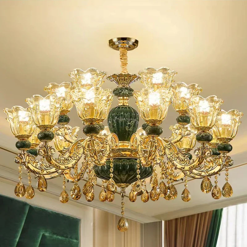lustre en cristal léger pour décoration élégante et raffinée - Image 11