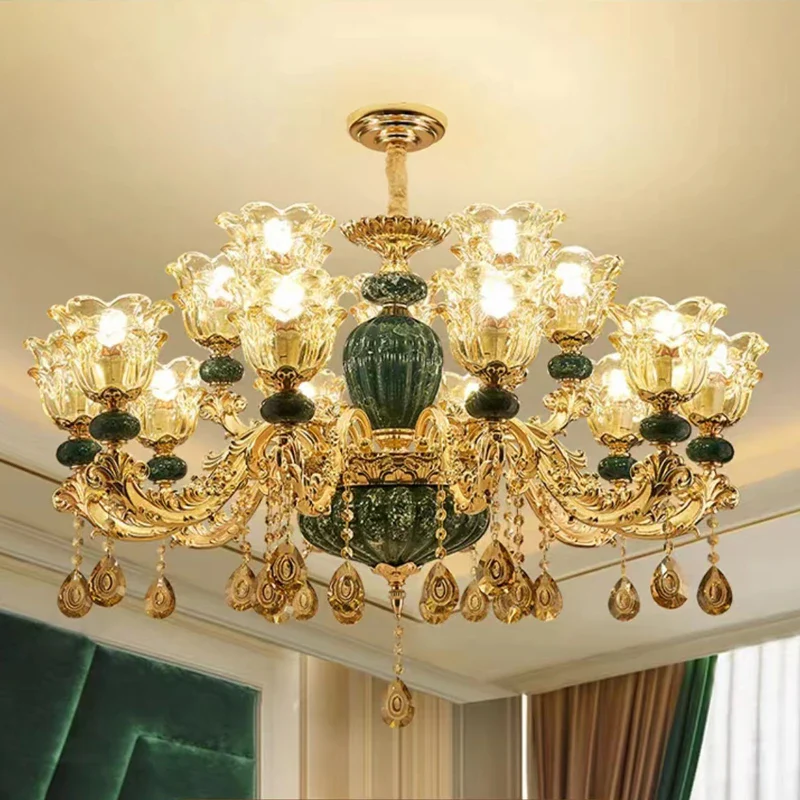 lustre en cristal léger pour décoration élégante et raffinée - Image 13