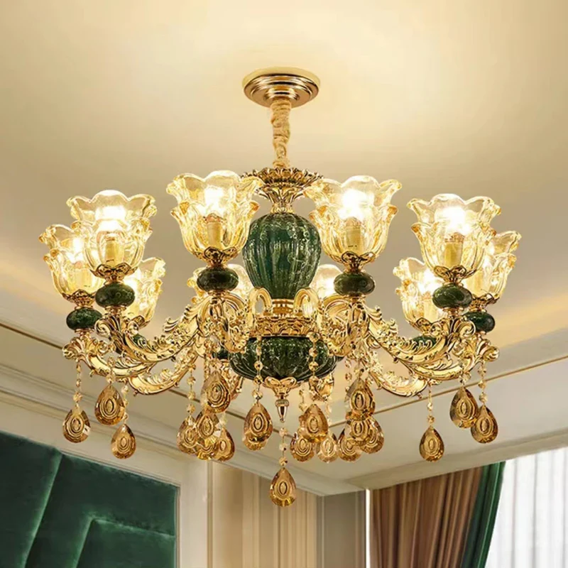 lustre en cristal léger pour décoration élégante et raffinée - Image 14