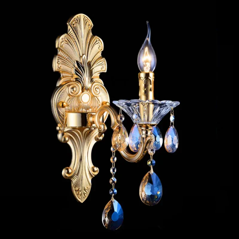 lustre en cristal moderne avec éclairage LED suspendu - Image 7