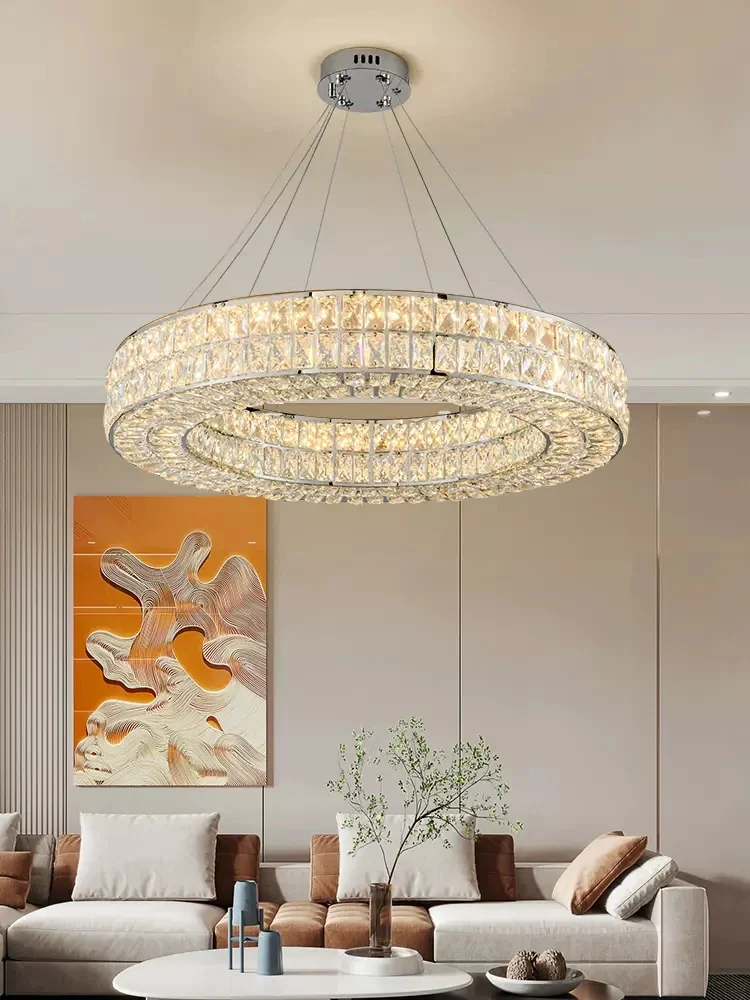 lustre en cristal moderne pour décoration intérieure de luxe - Image 6