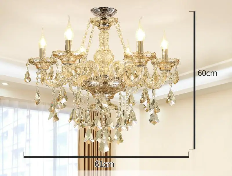 lustre en cristal moderne pour décoration intérieure élégante - Image 11