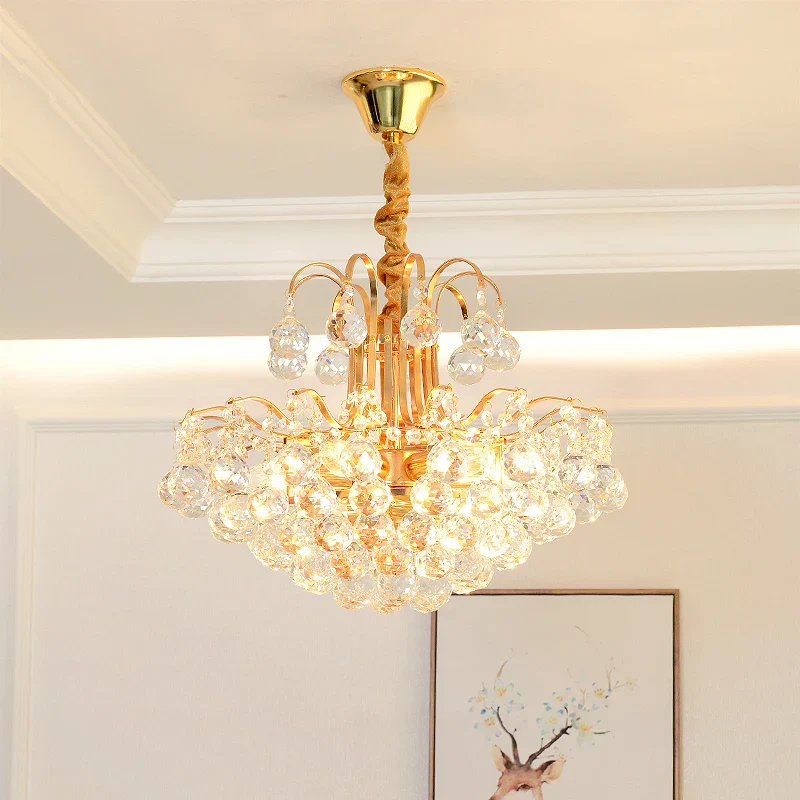 lustre en cristal moderne pour intérieur design et élégant