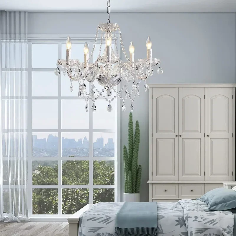 lustre en cristal moderne pour une décoration élégante et lumineuse - Image 3