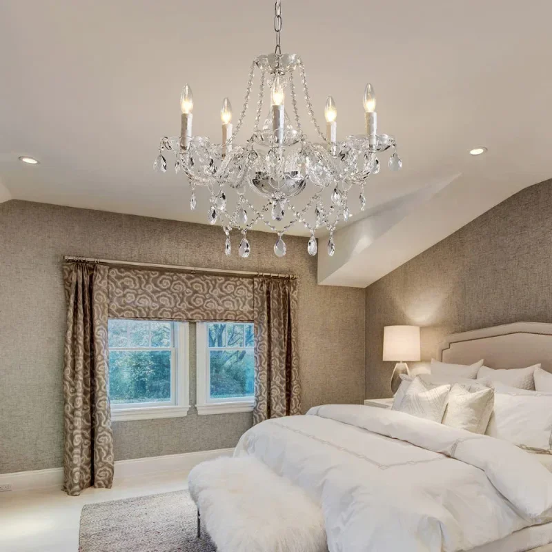 lustre en cristal moderne pour une décoration élégante et lumineuse - Image 5