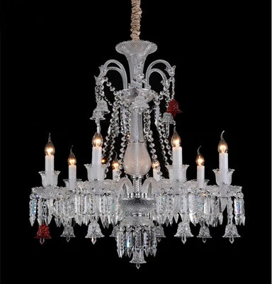 lustre en cristal noir pour un éclairage luxueux et élégant - Image 17