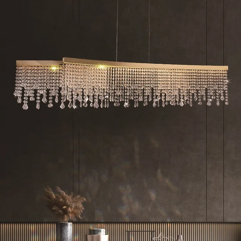 lustre en cristal postmoderne pour décoration intérieure élégante - Image 3
