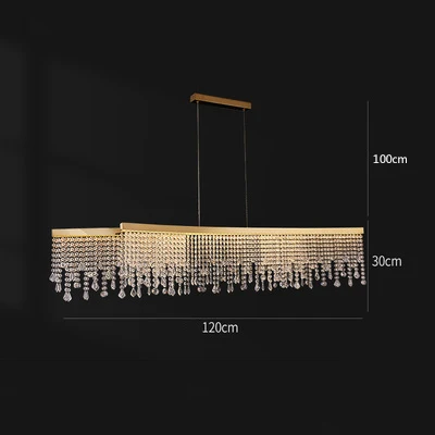 lustre en cristal postmoderne pour décoration intérieure élégante - Image 8