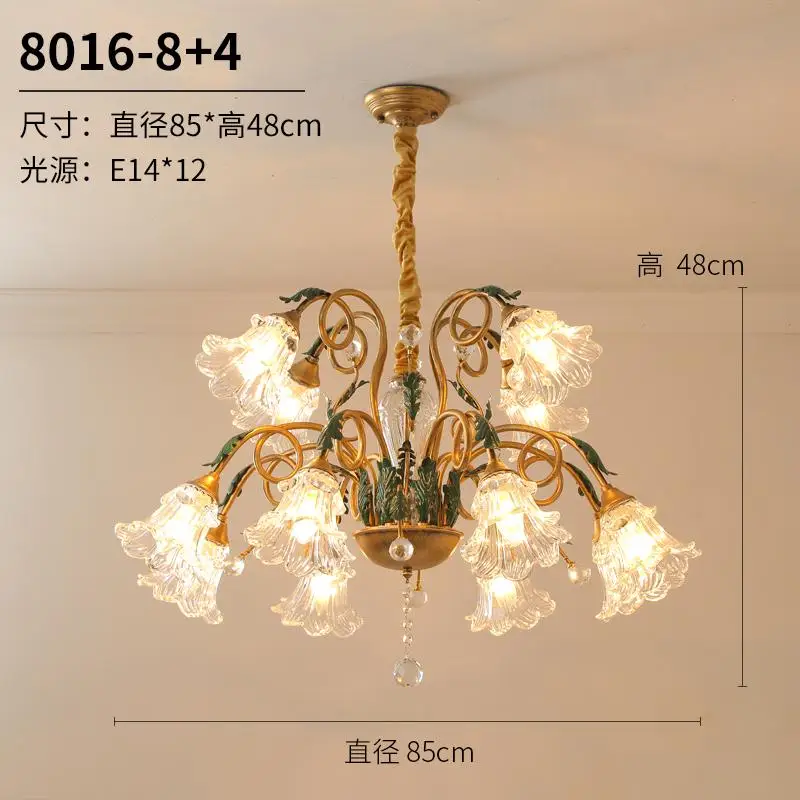 lustre en cristal rustique pour éclairage intérieur industriel - Image 7