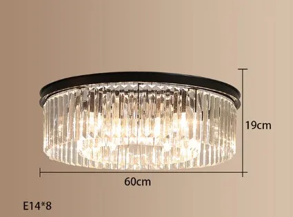 lustre en cristal suspendu pour éclairage intérieur design élégant - Image 11