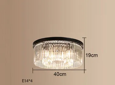 lustre en cristal suspendu pour éclairage intérieur design élégant - Image 19