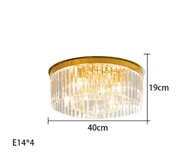 lustre en cristal suspendu pour éclairage intérieur design élégant - Image 20