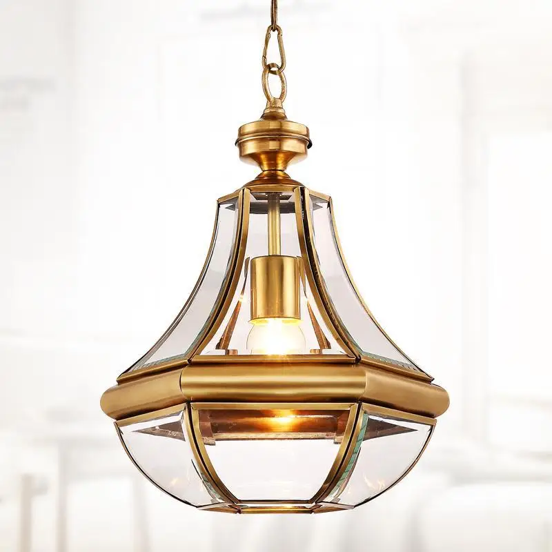 lustre en cuivre antique pour éclairage intérieur et extérieur - Image 3