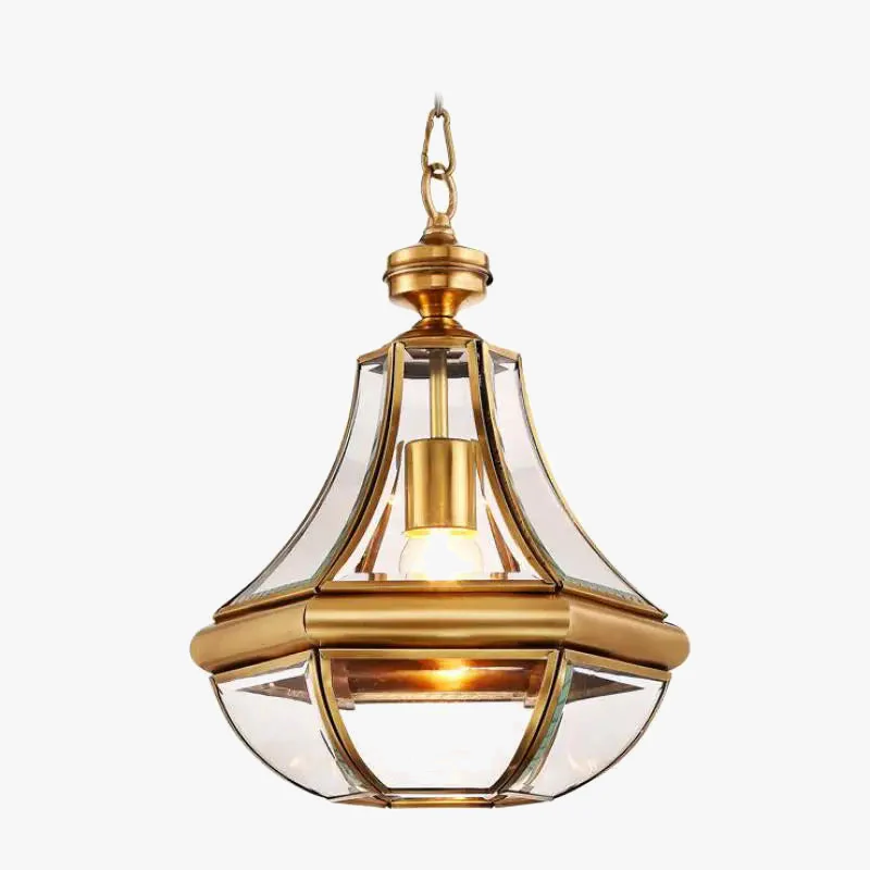 lustre en cuivre antique pour éclairage intérieur et extérieur - Image 5
