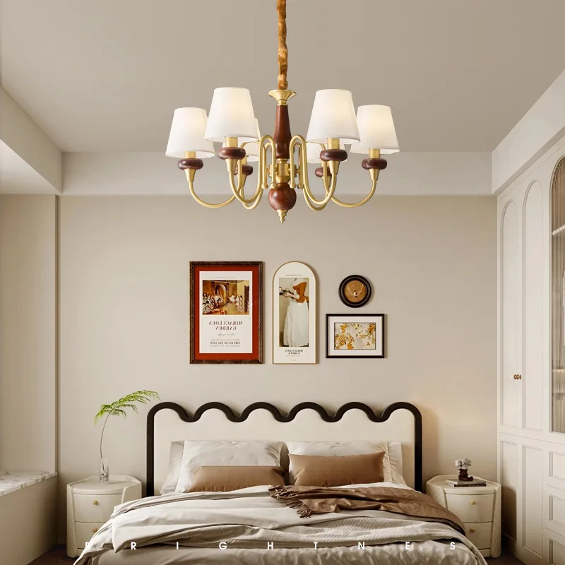 lustre en cuivre pour éclairage intérieur moderne et élégant - Image 3