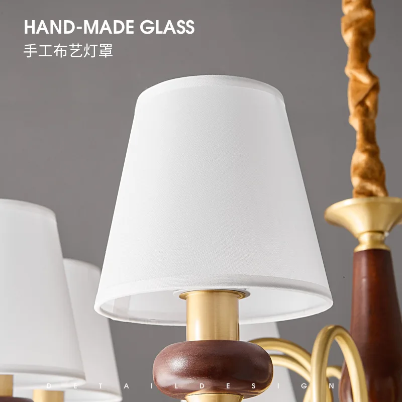 lustre en cuivre pour éclairage intérieur moderne et élégant - Image 4